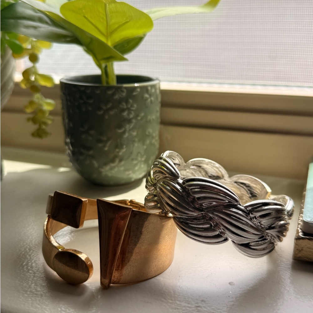 MarlaWynne Gold and Silver Bracelet Set